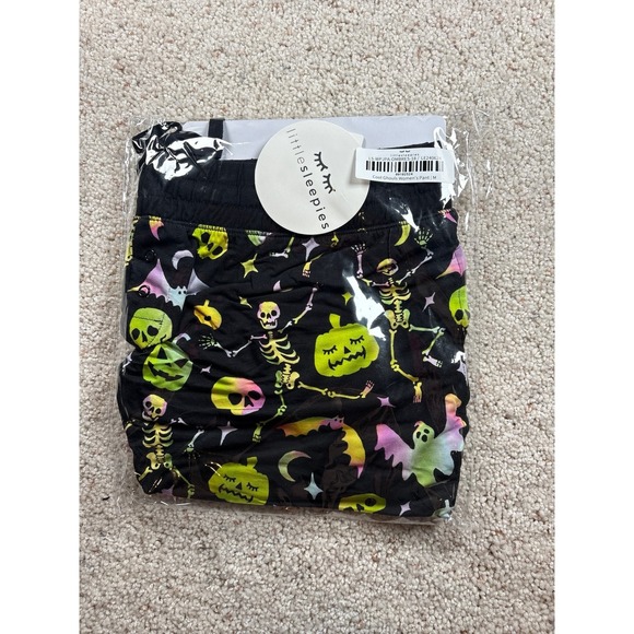 Little Sleepies Other - Little Sleepies Joggers Womens M Black Cool Ghouls Halloween Bamboo Pajama Pants